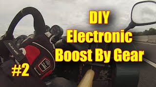 Follow me DIY Design an Electronic Boost by Gear Controller Design & for a Hayabusa Turbo