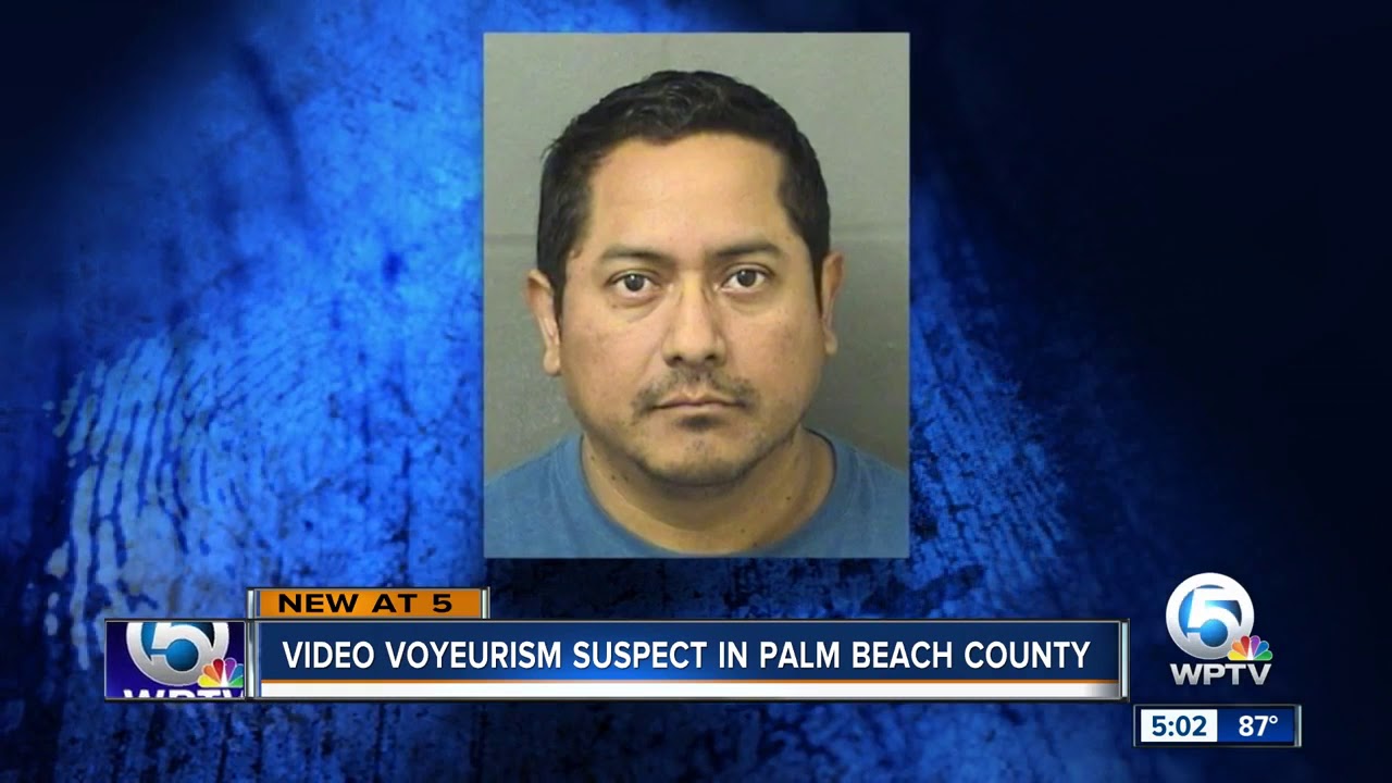 Video voyeurism suspect in Palm Beach County