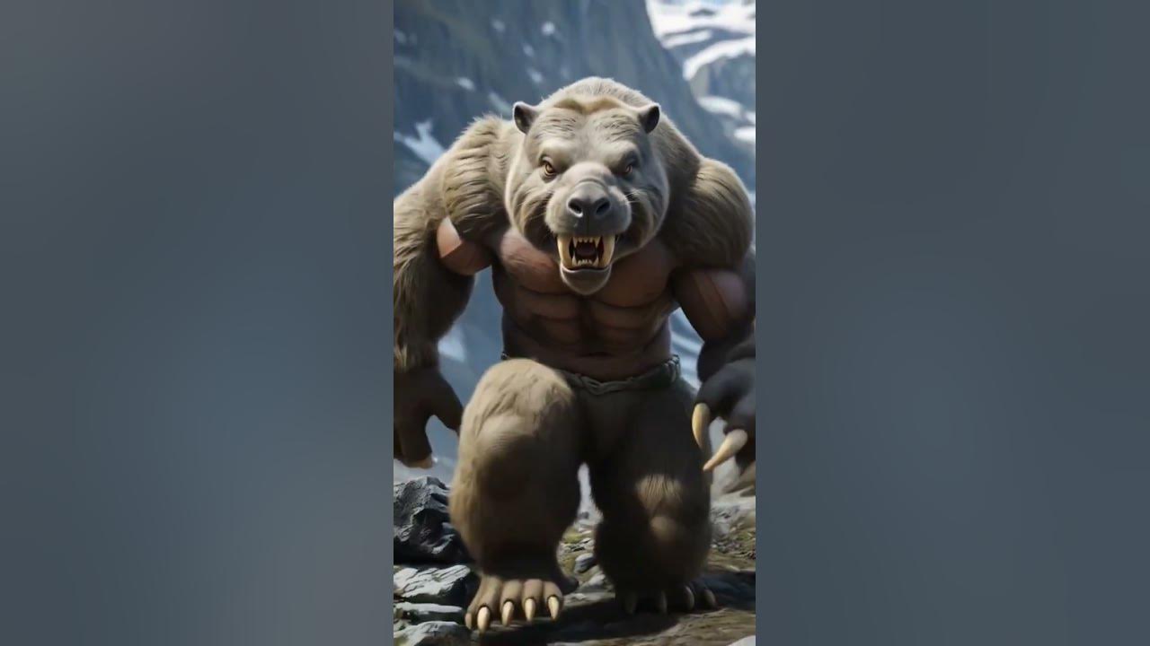 "Hybrid Titans: When Prehistoric Worlds Collide!" #anime #animals #ai #facts #remix #music #love
