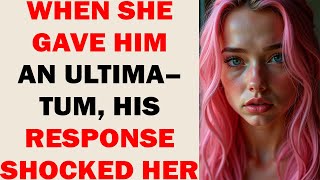 She Gave Him a Final Warning His Calm Response Left Her Speechless