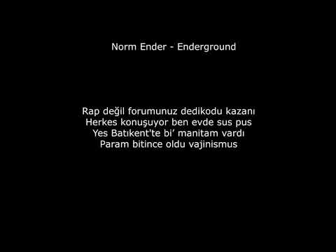 Norm Ender -  Enderground Lyrics Rap