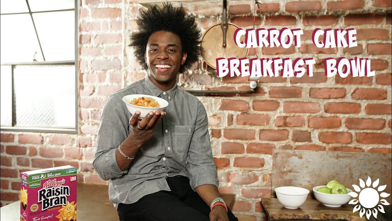 Son of a Southern Chef’s Raisin Bran Carrot Cake Breakfast Bowl with