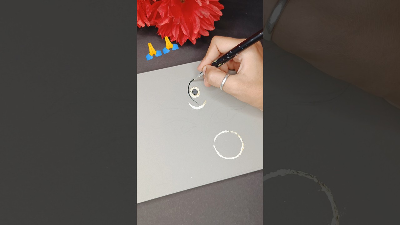 ❤️ How to draw 🙏 Maa Durga eyes painting ❤️✨👀 || Durga Puja Special 