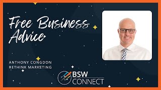 Free Business Advice with Anthony Congdon at Rethink Marketing