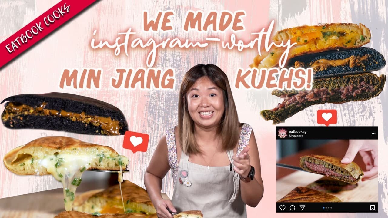 We Made IG-WORTHY Min Jiang Kuehs!   Eatbook Cooks   EP 32