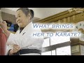 What brings her to karate  82yearold karate practitioner  ageshio japan