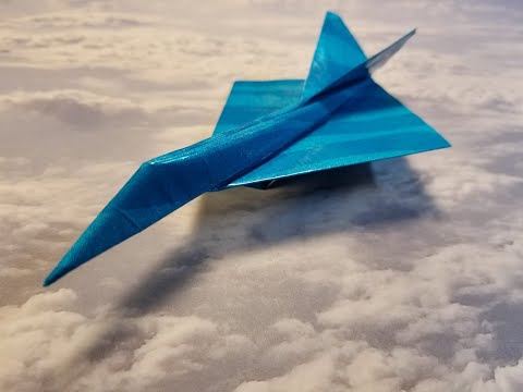 Diamondback Origami Fighter Jet Tutorial/ Critique - Youtube