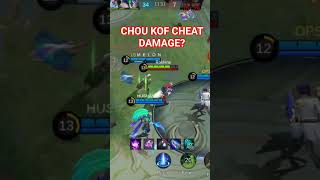 CHOU CHEAT? #shorts #mlbbshorts #mlbbgoldenmonth #choukof #deankt