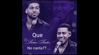 Romeo Santos Cantando Acapella (Compilación) part 2| Féminas e Infieles