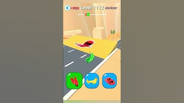 Shape-shifting1Gameplay Master Level 1112 Gameplay iOS,Android New Beamng drive #shortsfeed #shorts