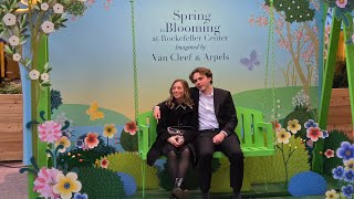 Spring is Blooming at Rockefeller Center 🌸 Van Cleef and Arpels