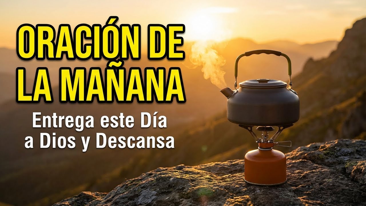 ORACIÓN DE LA MAÑANA  | Entrega este Día a Dios y Descansa | Oración Poderosa