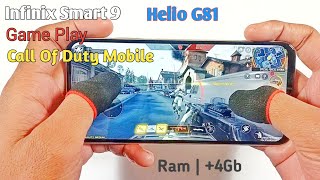 Infinix Smart 9 Game Play & Review | Call Of Duty Mobile, Graphics Test, Helio G81, Ram +4GB screenshot 5