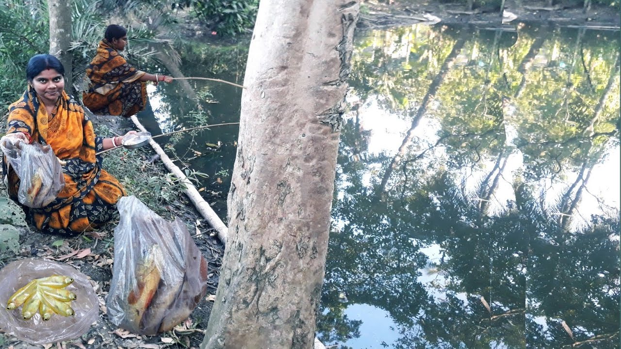 নদীর মৌরলা মাছের টোপ বানিয়ে এক পুটুল মাছ ধরলাম|best hook trap|pond fishing video