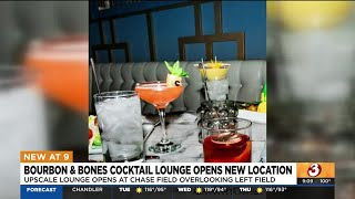 Bourbon and Bones cocktail lounge opens at Chase Field
