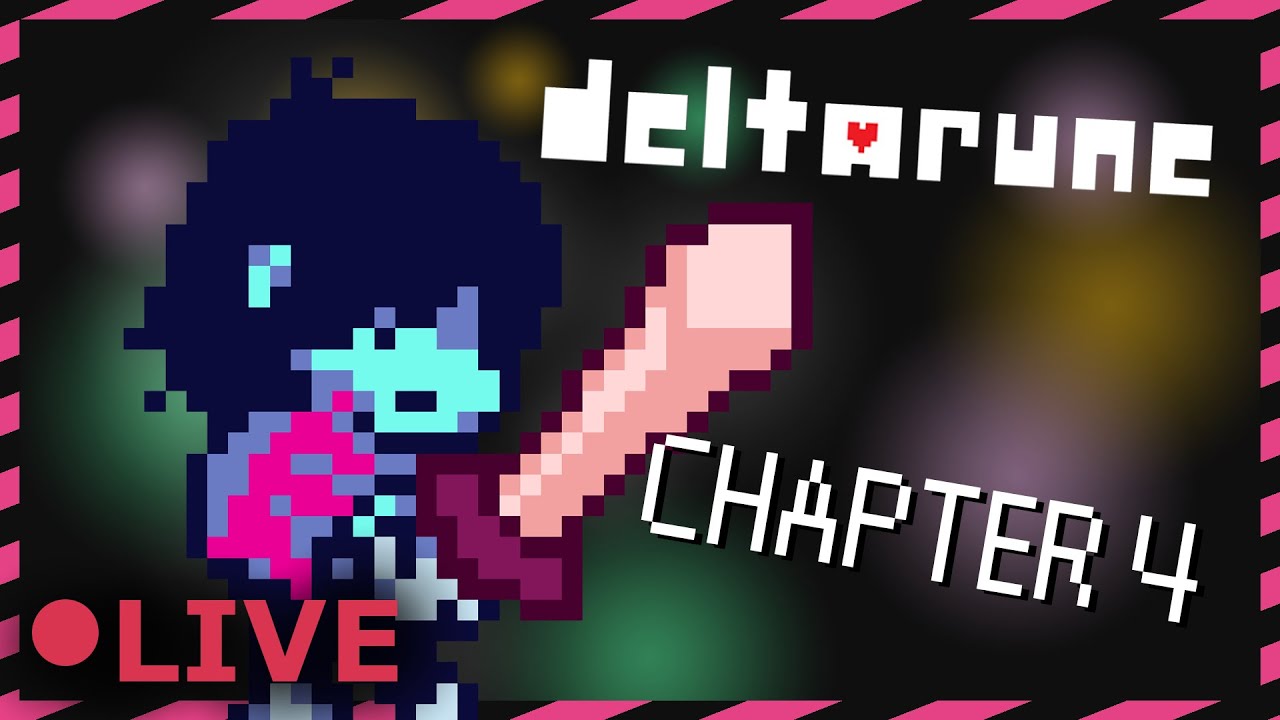 the prophecy said you read this title | Deltarune Chapter 4 - YouTube