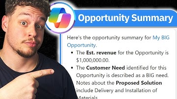 How to Setup Copilot Opportunity Summaries | D365 Sales