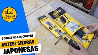 Sierras japonesas Dewalt #CositasPalTaller