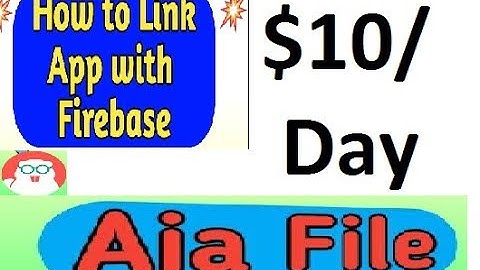 Connect App With Firebase With Thunkable-Appybuilder-Makeroid And Make Money $10 Per Day With Ads