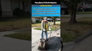Pasadena First Fixing Potholes