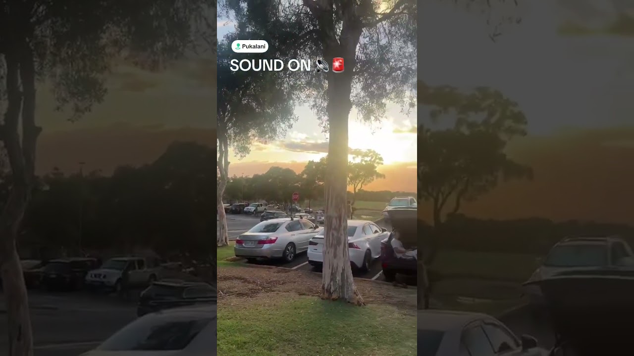 LISTEN 🚨: Sirens Rage In Hawaii As First Tsunami Waves Imminent 