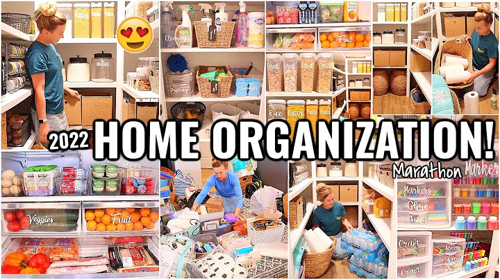 HOME ORGANIZATION IDEAS!! ORGANIZE WITH ME | DECLUTTERING AND ORGANIZING MOTIVATION 2022