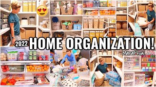 HOME ORGANIZATION IDEAS!!😍 ORGANIZE WITH ME | DECLUTTERING AND ORGANIZING MOTIVATION 2022