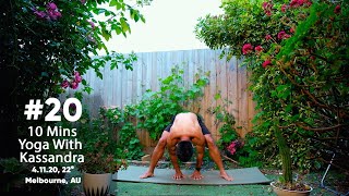 Day 20 Morning Yoga Stretch with Kassandra | 30 Day Yoga Movement | 10 Minutes Yoga Workout