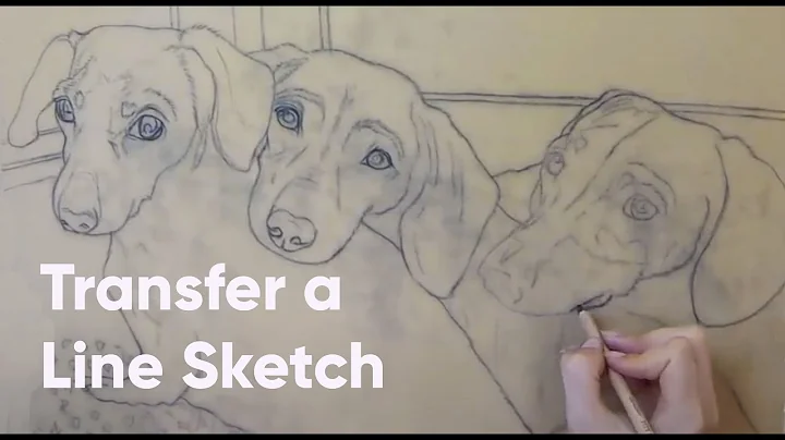 How to Transfer a Line Drawing for Pastel