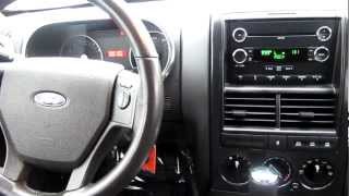 2010 Ford Explorer 4WD XLT, silver - Stock# 33270A - Interior
