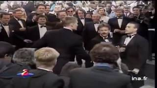 Van Damme almost fights Dolph Lundgren - Cannes Festival 1991