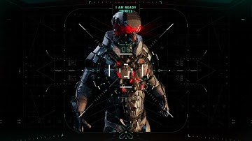 HUD UI Game Warrior Screen 02 | After Effects Template