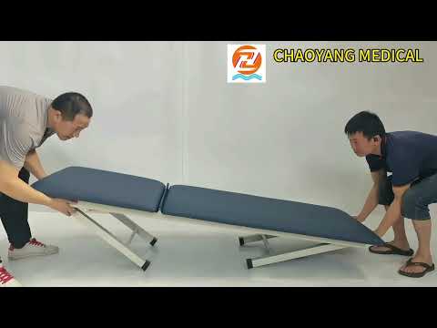 Manual Back Adjustable Fixed Height Foldable Legs Examination Table CY C111 