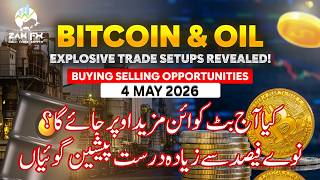 BTC &amp; Oil Trading Setups ⚡ Key Levels Breakdown + Intraday Opportunities | Smart Money Zones