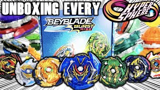 Unboxing EVERY Hasbro Hypersphere Beyblade! || All Hypersphere QR codes