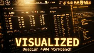 Visualizing the Intel 4004 architecture #shorts