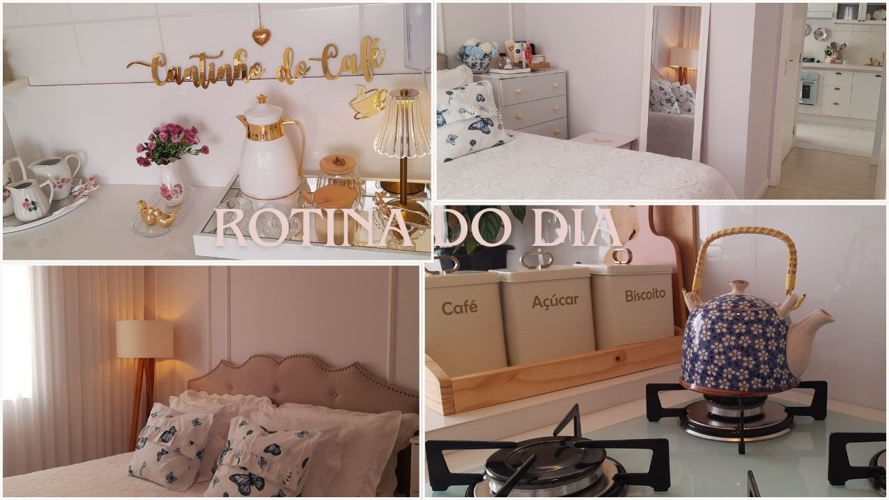 rotina da manhã | decoração |cama posta