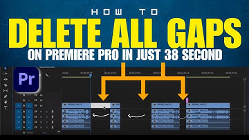 How To Close All Gaps with One Click | Premiere Pro 2023
