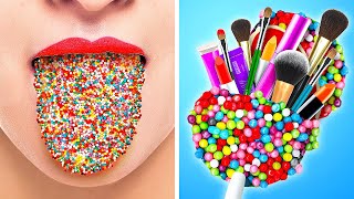 المزيد من طرق تهريب الطعام ومستحضرات التجميل || تهريب الطعام من طبيب الأسنان! أفكار طريفة