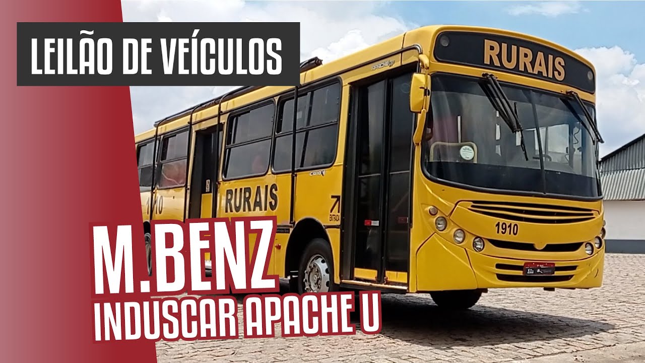 LEILÃO - M.BENZ INDUSCAR APACHE U - 'Freitas Leiloeiro' - YouTube
