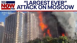 Ukraine fires drones at Russia in ‘largest ever’ attack on Moscow