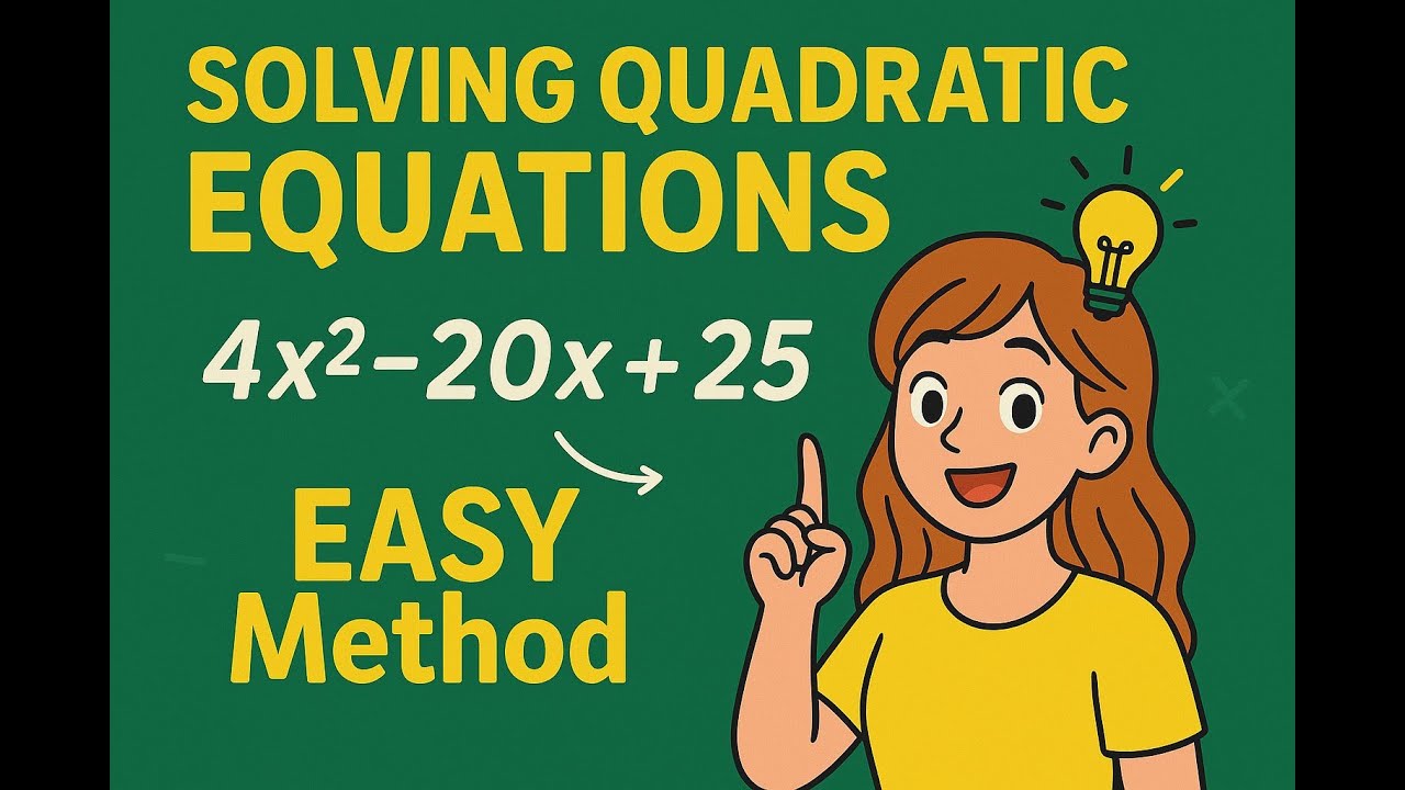 Quadratic Equations Explained in 5 Minutes | Step-by-Step | Class 10 ...