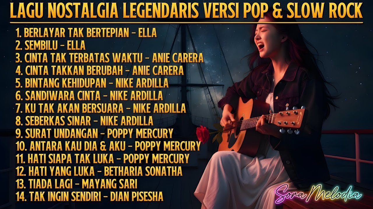 ALBUM NOSTALGIA LEGENDARIS  Versi Pop & Slow Rock JAKARTA UTARA  