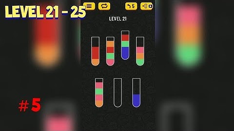 Water sort puzzle Part 5 Gameplay