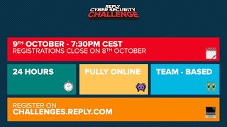 Reply Cyber Security Challenge 2020 - WARM-UP webinar