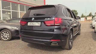 2015 BMW X5 F15 3.0L (249) N57D30OL. Обзор (интерьер, экстерьер, двигатель).