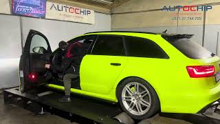 AUTOCHIP.LV AUDI A6 C7 EDC17CP44 CHIPTUNING DYNO TESTED FILE SERVISS DOWNPIPE DYNOMAX4000