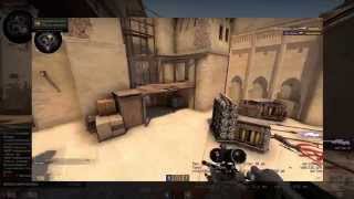 Maxoor Noscope Jump Flickshot Swag 360 Flash Through smoke across the map