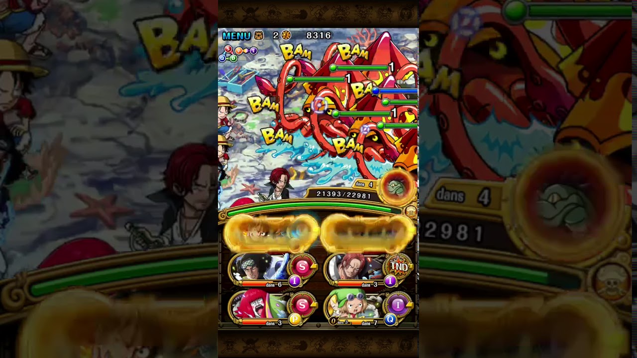 60 Stamina Raid Franky Shogun ! Ts luffy team ! (Almost F2P)