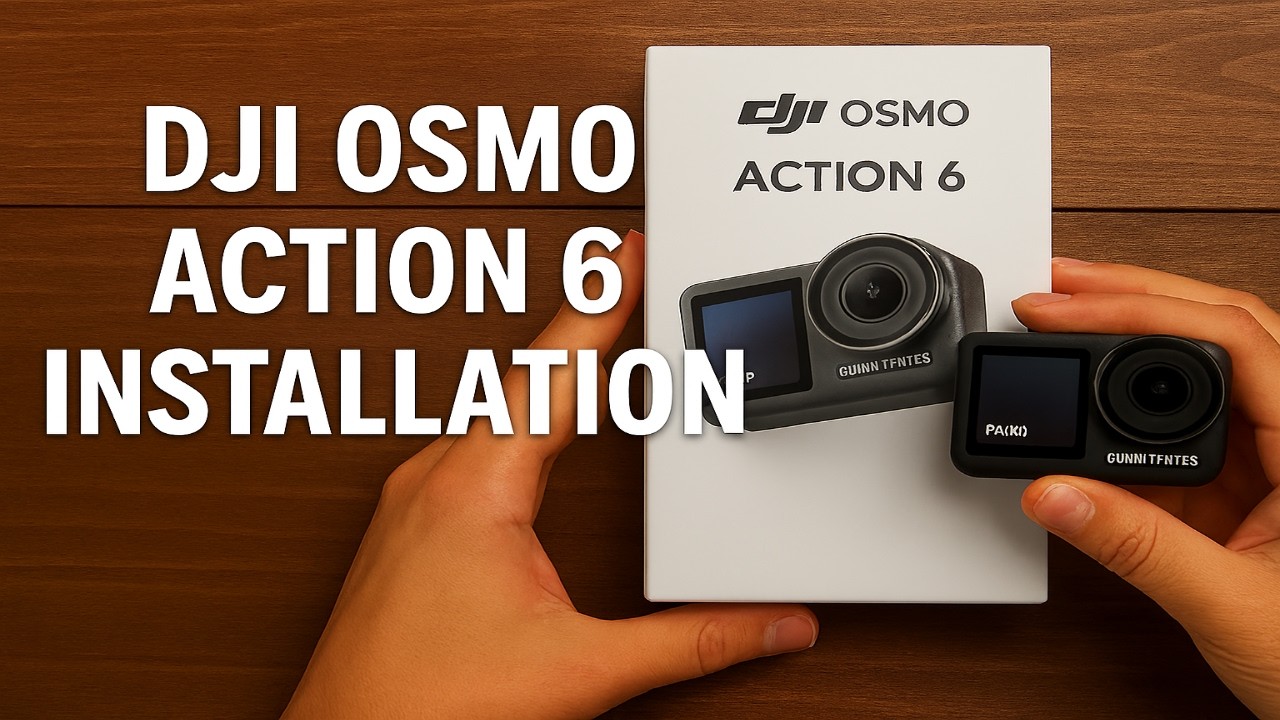 DJI Osmo Action 6 Unboxing & Setup Guide